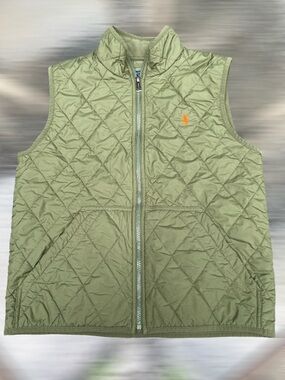 Polo Ralph Lauren quilted water-repellent vest XL ( 18-20) GUC Unisex